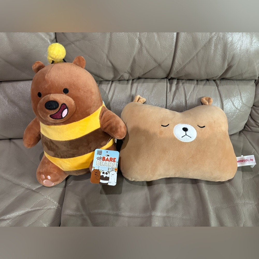 We Bare Bears Plushies combo - NWT